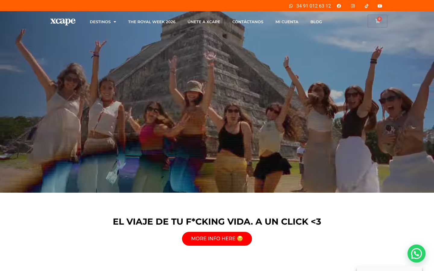 Captura de xcapeonline.com